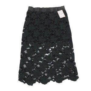 NWT Free People Lace Overlay Skirt
